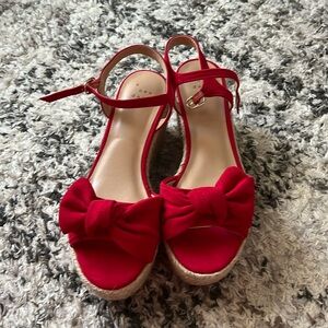 Red Espadrilles